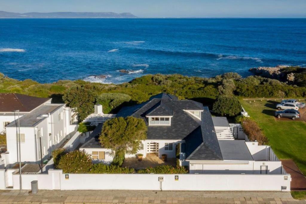 Wild Waters At Kraal Rock On The Cliffs In Hermanus Villa Exterior foto